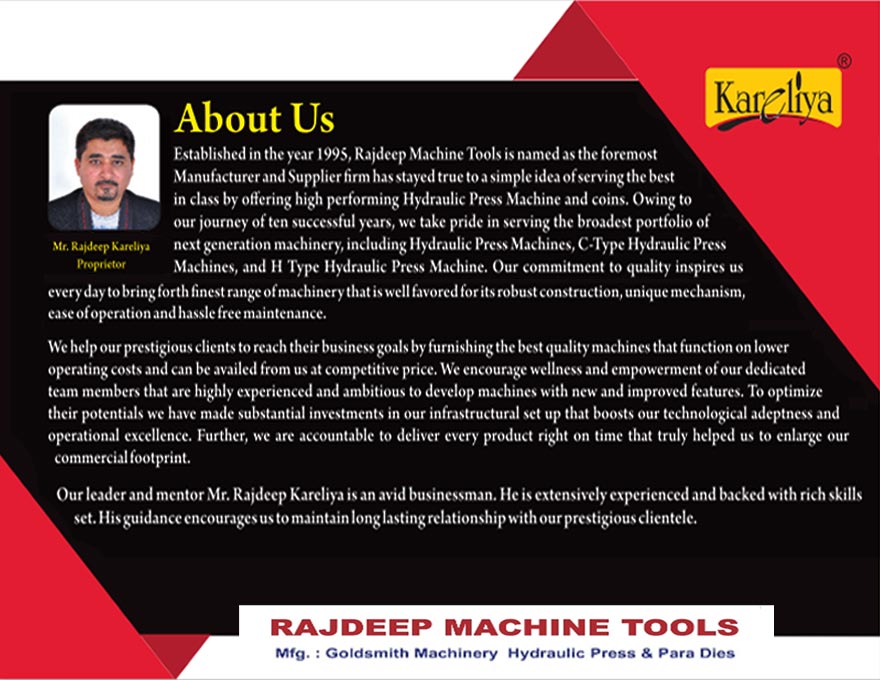 Rajdeep Machine Tools Rajkot